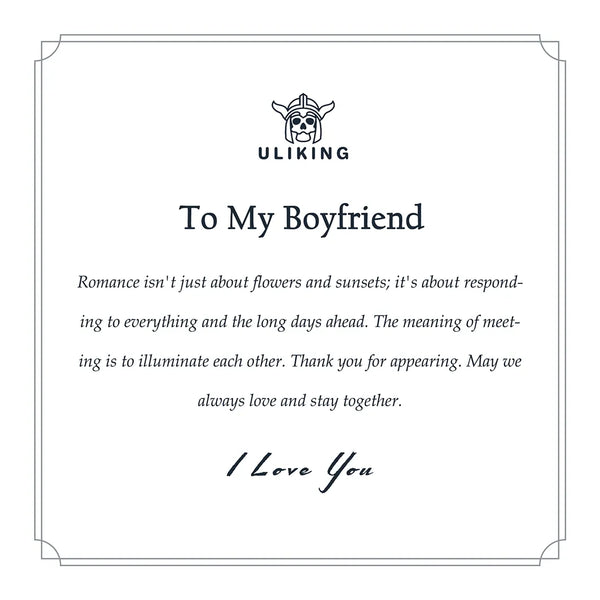 To My Boyfriend  | Greeting Card