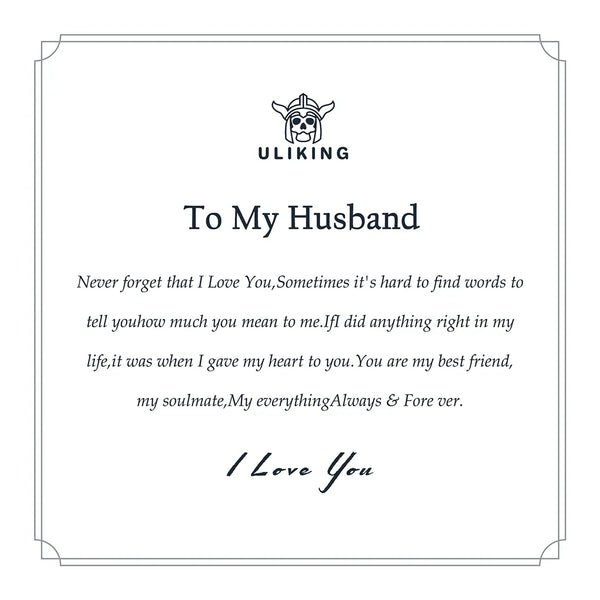 To My Husband  | Greeting Card
