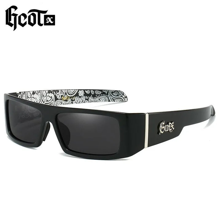  ULIKING JEWELRY SUNGLASSES Vintage Punk Hip-Hop Style G850 Polarized Sunglasses 11