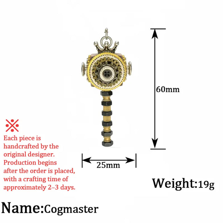  ULIKING JEWELRY NECKLACES Cogmaster Steampunk Robot Handmade Necklace 06