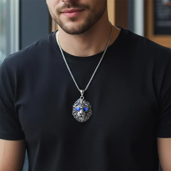  ULIKING JEWELRY PENDANTS  Fashion Lion Stainless Steel Pendant  03