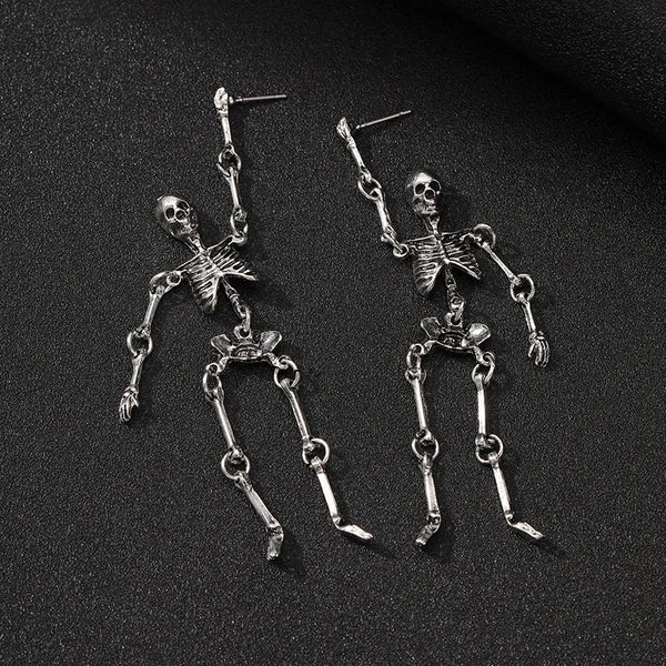  ULIKING JEWELRY EARRINGS Halloween Skull Earrings 01