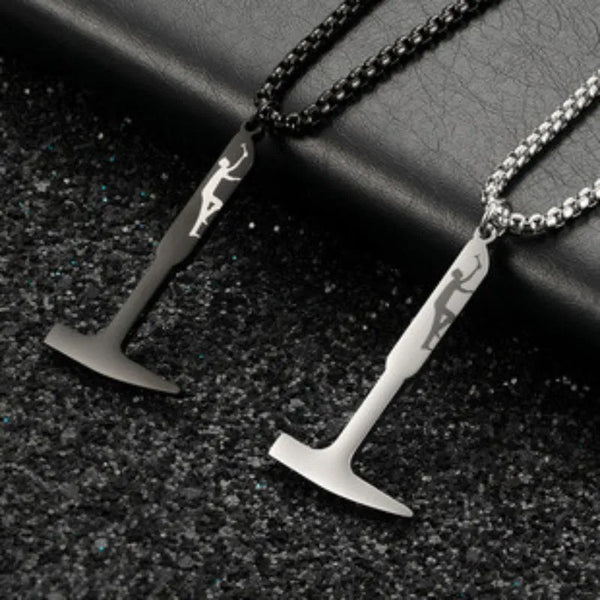  ULIKING JEWELRY PENDANTS Shawshank Redemption Stainless Steel Hammer Pendant Necklace 01 