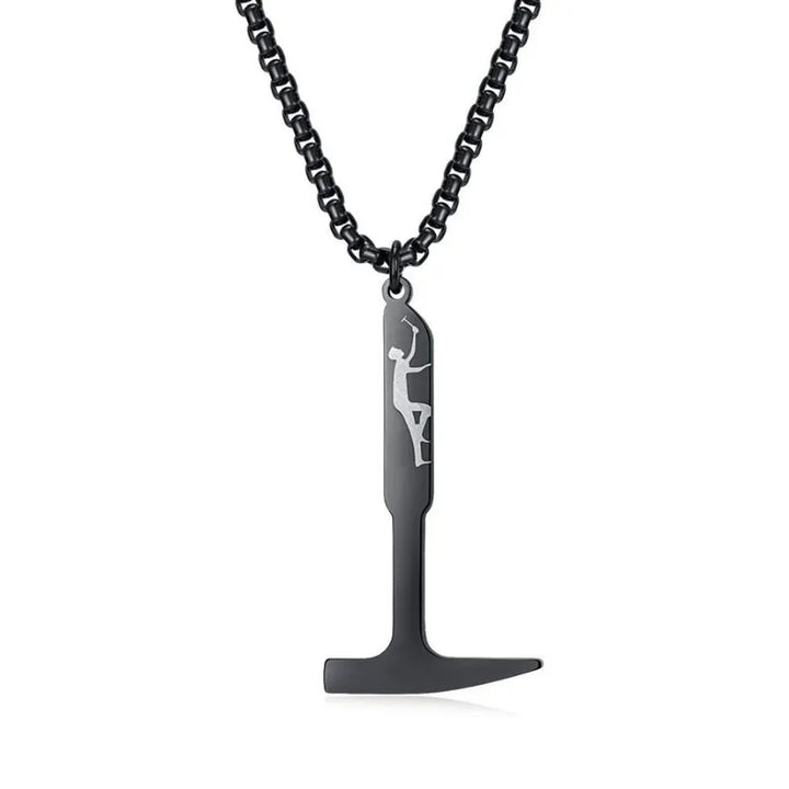  ULIKING JEWELRY PENDANTS Shawshank Redemption Stainless Steel Hammer Pendant Necklace 06