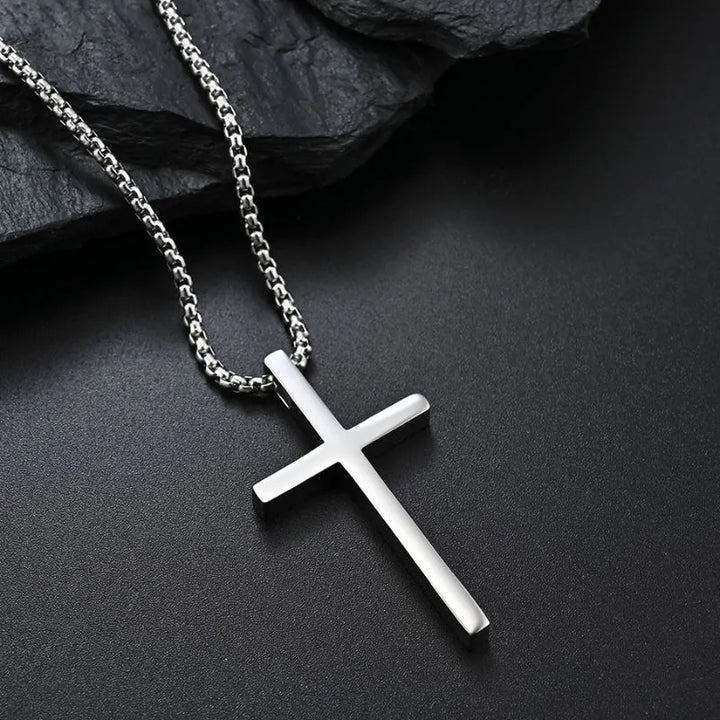  ULIKING JEWELRY PENDANTS I Can Do All Things Stainless Steel Cross Pendant 03