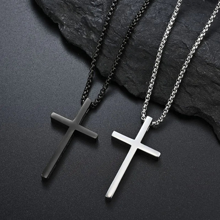  ULIKING JEWELRY PENDANTS I Can Do All Things Stainless Steel Cross Pendant 07