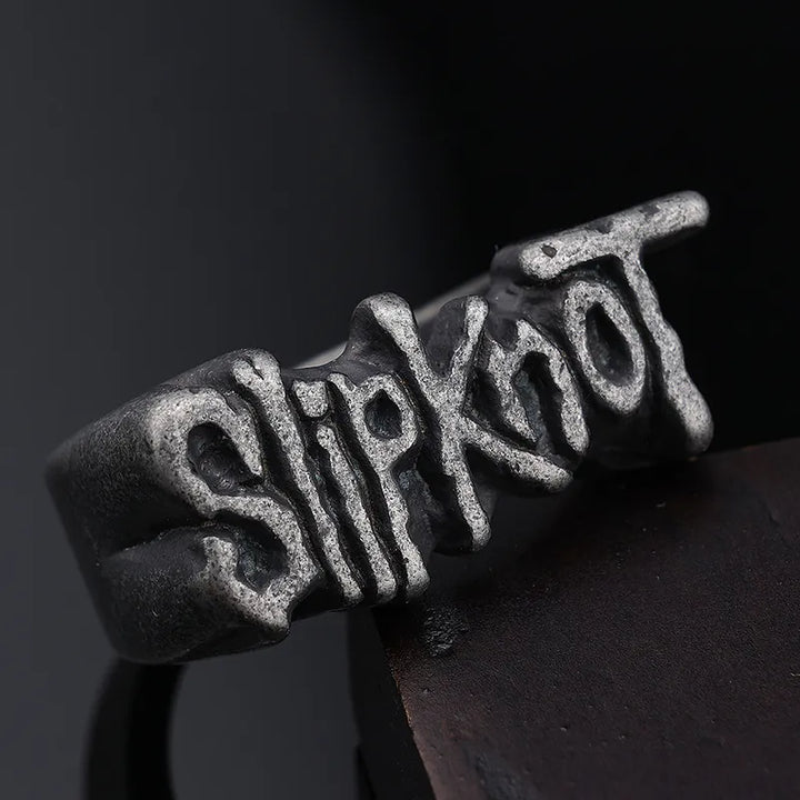 Punk Biker Style SLIPKNOT Stainless Steel Ring / ULIKING JEWELRY ...