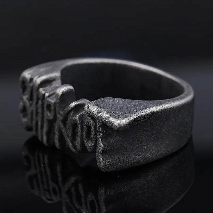 Punk Biker Style SLIPKNOT Stainless Steel Ring / ULIKING JEWELRY ...