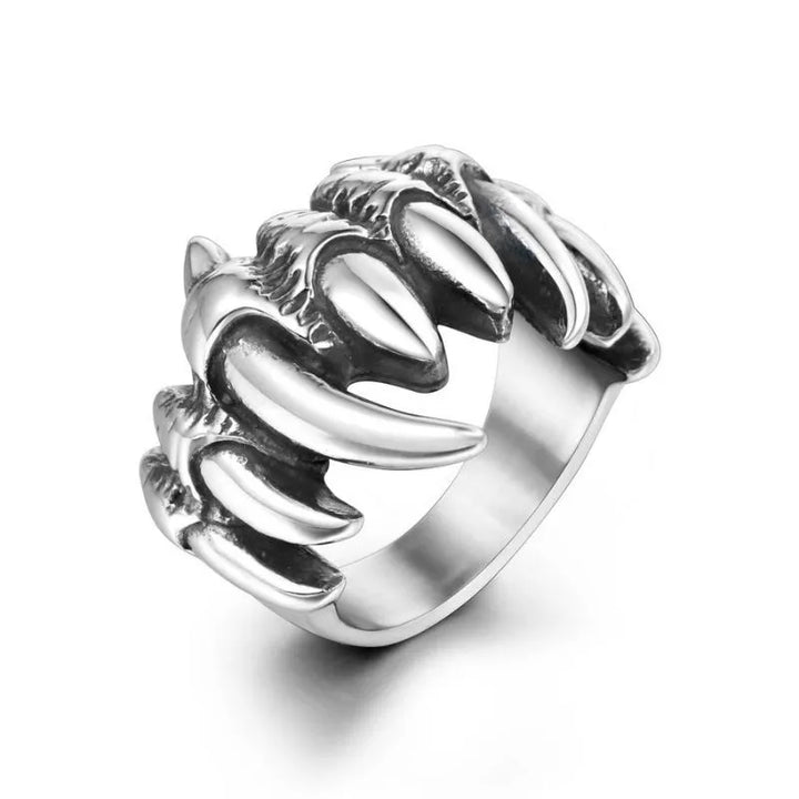 ULIKING JEWELRY RINGS Punk Claw Stainless Steel Ring 02