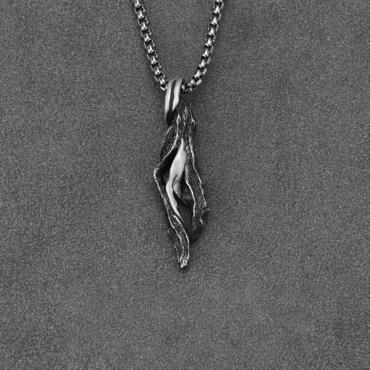  ULIKING JEWELRY NECKLACES S999 Sterling Silver Driftwood  Necklace 11