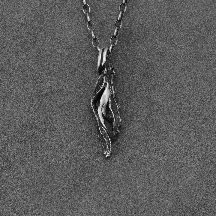  ULIKING JEWELRY NECKLACES S999 Sterling Silver Driftwood  Necklace 10