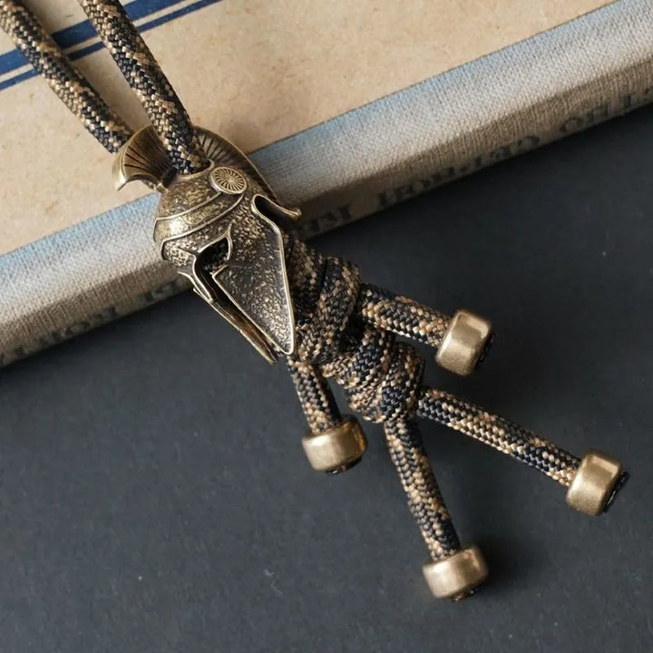  ULIKING JEWELRY KEYCHAIN  Spartan Warrior Braided Rope Keychain 03