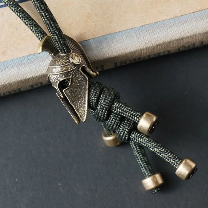  ULIKING JEWELRY KEYCHAIN  Spartan Warrior Braided Rope Keychain 04