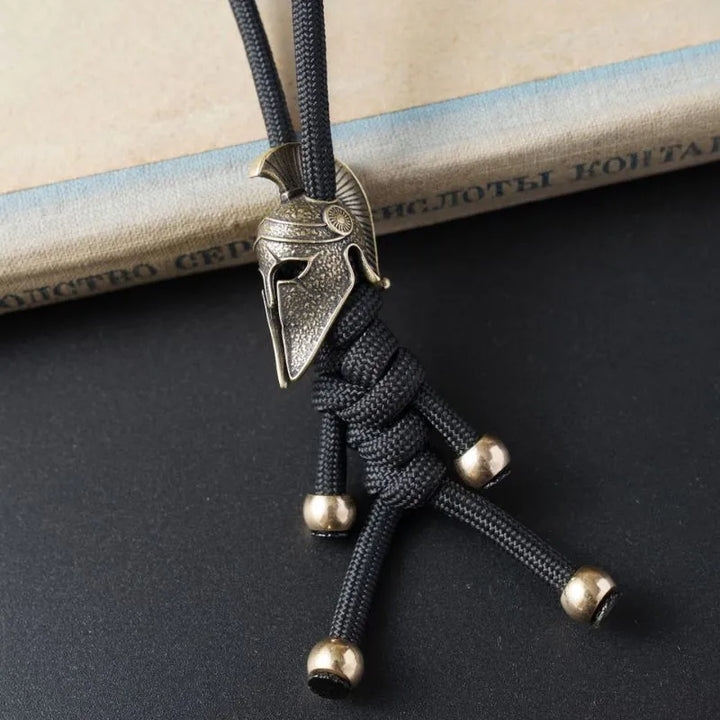  ULIKING JEWELRY KEYCHAIN  Spartan Warrior Braided Rope Keychain 05