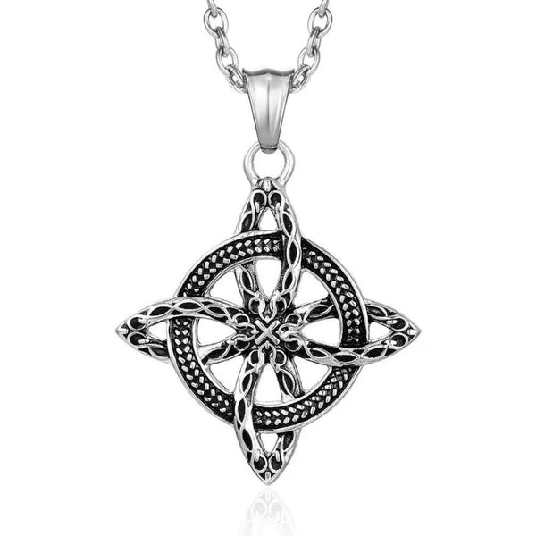  ULIKING JEWELRY PENDANTS VIntage Celtic Knot Stainless Steel Pendant 01