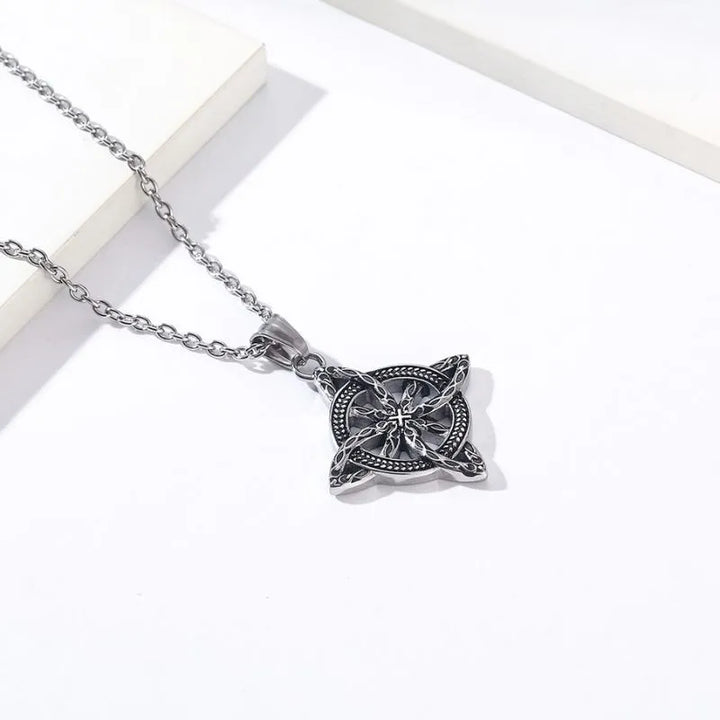  ULIKING JEWELRY PENDANTS VIntage Celtic Knot Stainless Steel Pendant 04
