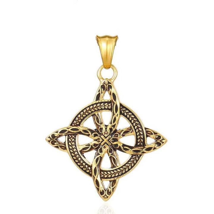  ULIKING JEWELRY PENDANTS VIntage Celtic Knot Stainless Steel Pendant 07