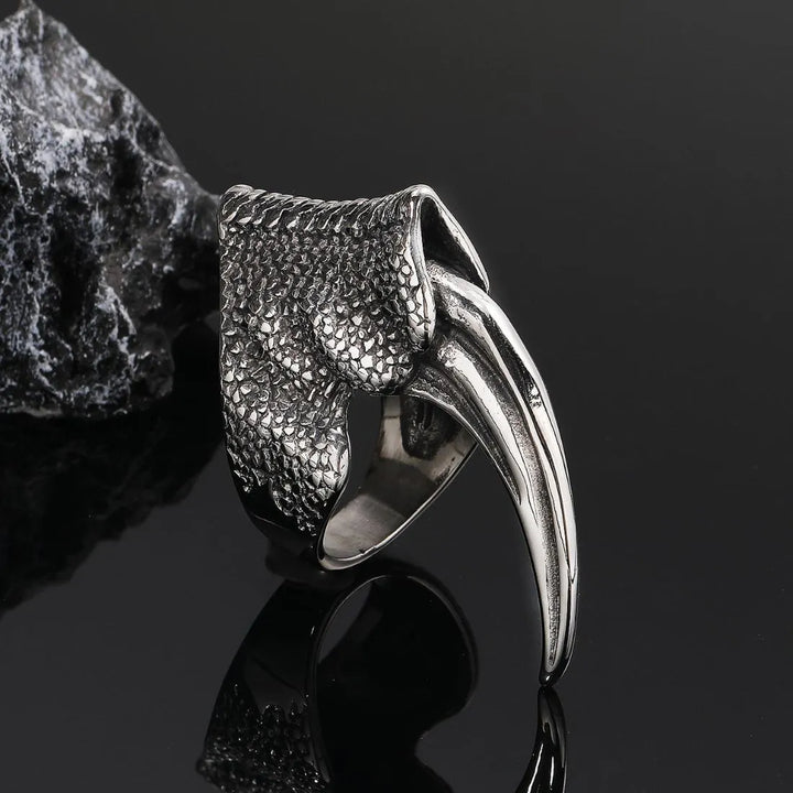 ULIKING JEWELRY RINGS VIntage Eagle Claw Stainless Steel Ring 05