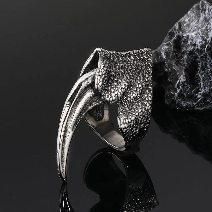 ULIKING JEWELRY RINGS VIntage Eagle Claw Stainless Steel Ring 06