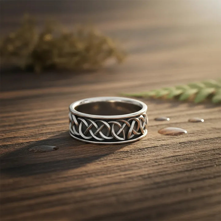ULIKING JEWELRY RINGS Viking Celtic Wolf Stainless Steel Ring 03