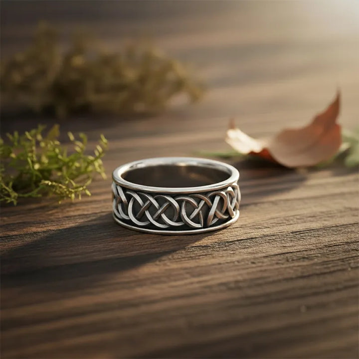 ULIKING JEWELRY RINGS Viking Celtic Wolf Stainless Steel Ring 04