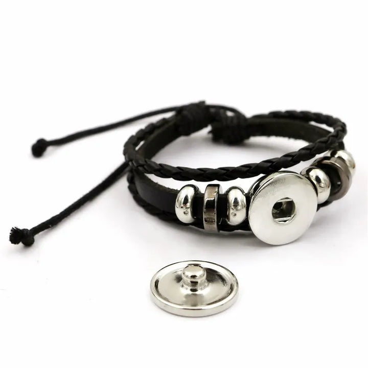 ULIKING JEWELRY BRACELET Viking Compass Rune Leather Bracelet 03