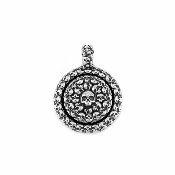  ULIKING JEWELRY PENDANTS  Viking Vintage Skull Stainless Steel Pandant 05