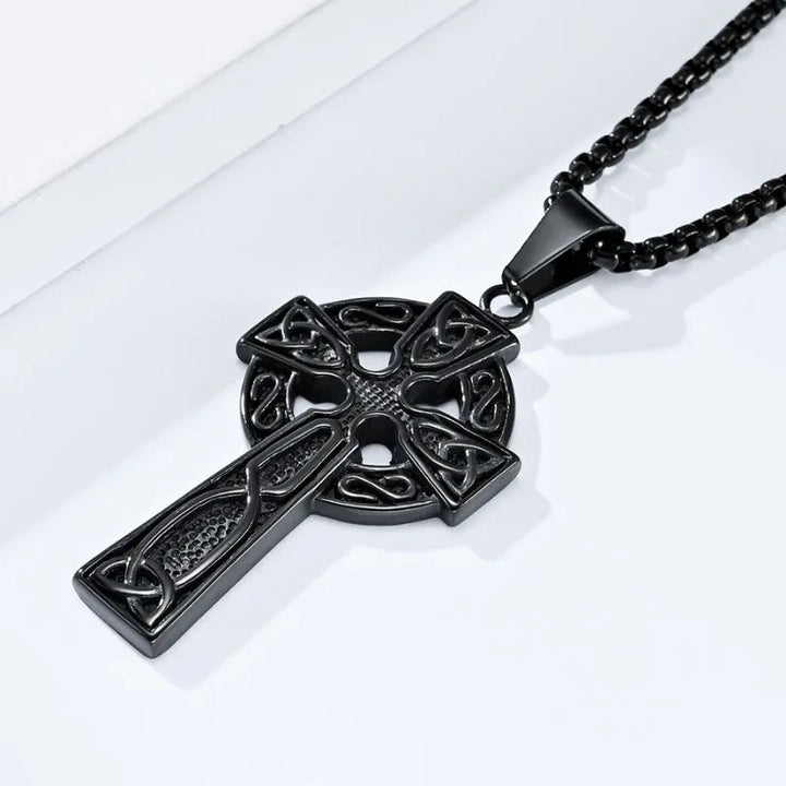  ULIKING JEWELRY PENDANTS Vintage Celtic Knot Cross Pendant 01 