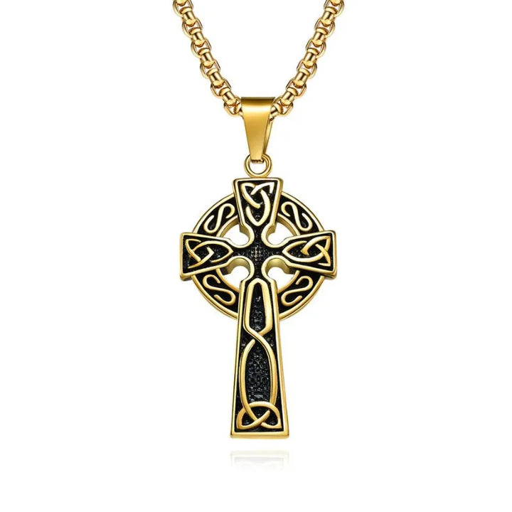  ULIKING JEWELRY PENDANTS Vintage Celtic Knot Cross Pendant 07