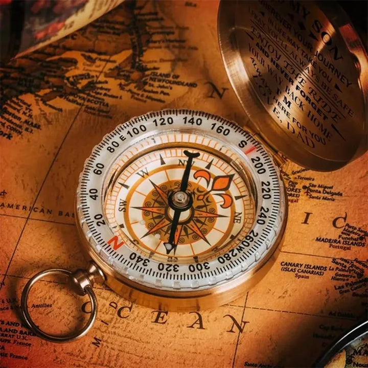  ULIKING JEWELRY PENDANTS Vintage Compass Pendant 05