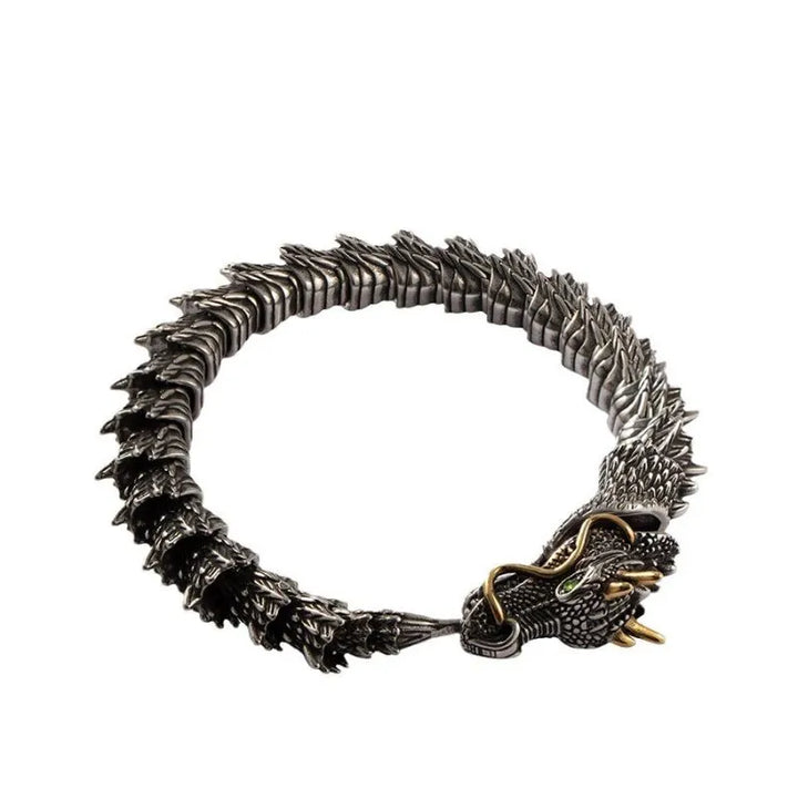 ULIKING JEWELRY BRACELETS Vintage Dragon Stainless Steel Bracelet 05