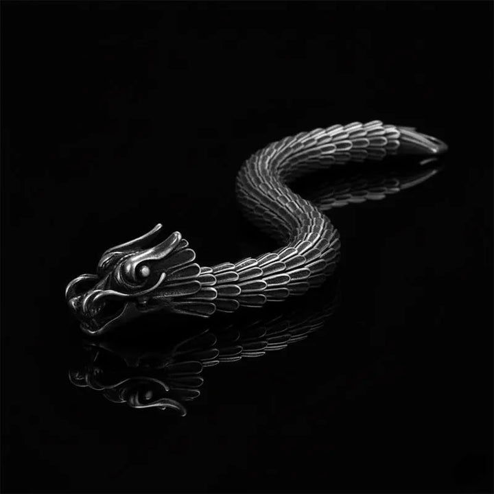  ULIKING JEWELRY BRACELETS Vintage Dragon Stainless Steel Bracelet 05