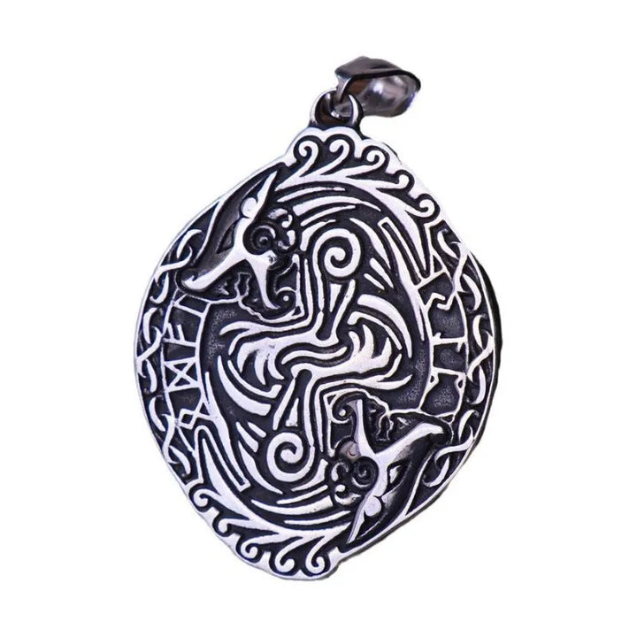  ULIKING JEWELRY PENDANTS Vintage Dragon Stainless Steel Pendan 05