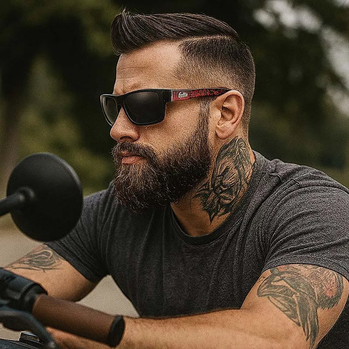  ULIKING JEWELRY SUNGLASSES Vintage Punk Hip-Hop Style G128 Polarized Sunglasses 02