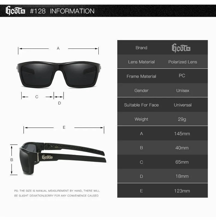  ULIKING JEWELRY SUNGLASSES Vintage Punk Hip-Hop Style G128 Polarized Sunglasses 06