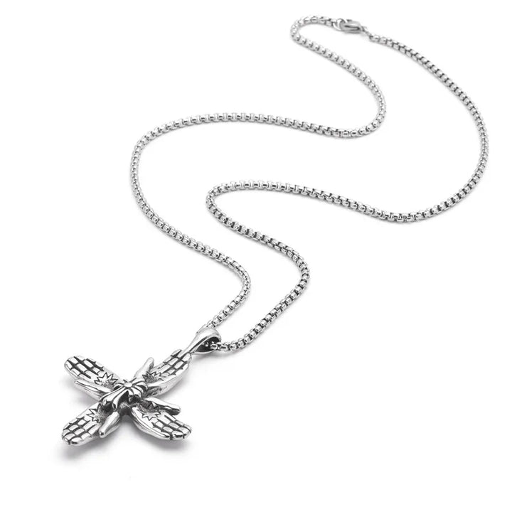  ULIKING JEWELRY PENDANTS Vintage Punk Palm Stainless Steel Pendant 06
