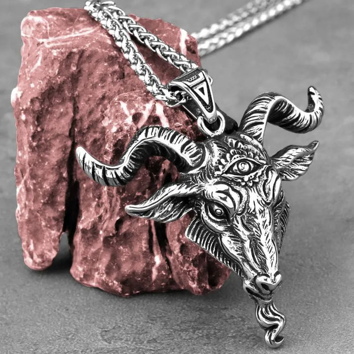  ULIKING JEWELRY PENDANTS  Vintage Ram Demon Eye Pendant 02