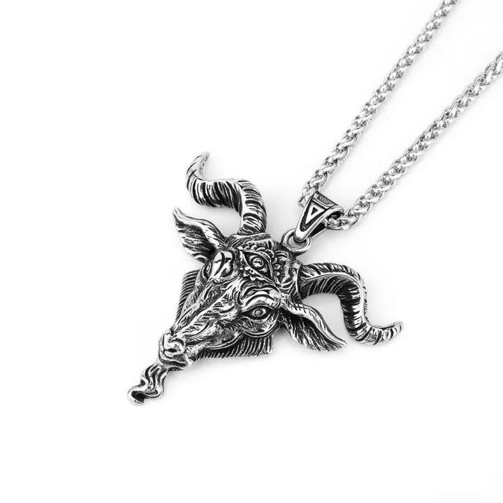  ULIKING JEWELRY PENDANTS  Vintage Ram Demon Eye Pendant 05