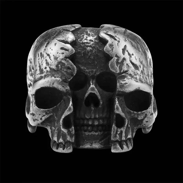Vintage Skull Stainless Steel Ring