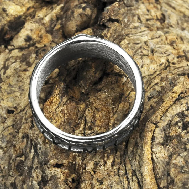 ULIKING JEWELRY RINGS  Vintage Viking Rune Ring 04