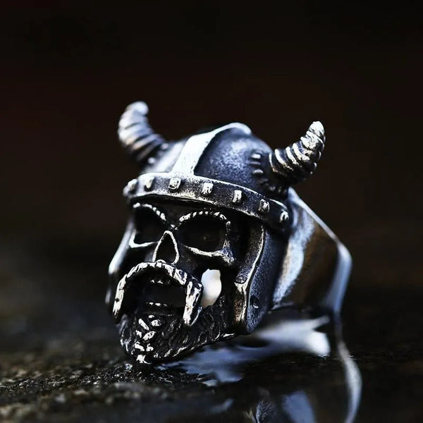ULIKING JEWELRY RINGS Vintage Viking Warriors Stainless Steel Ring 01