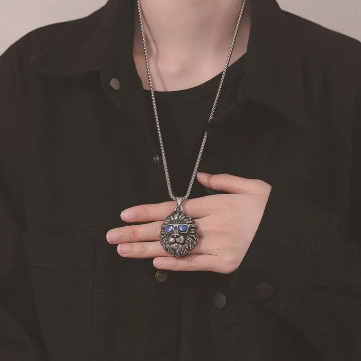  ULIKING JEWELRY PENDANTS  Fashion Lion Stainless Steel Pendant  06