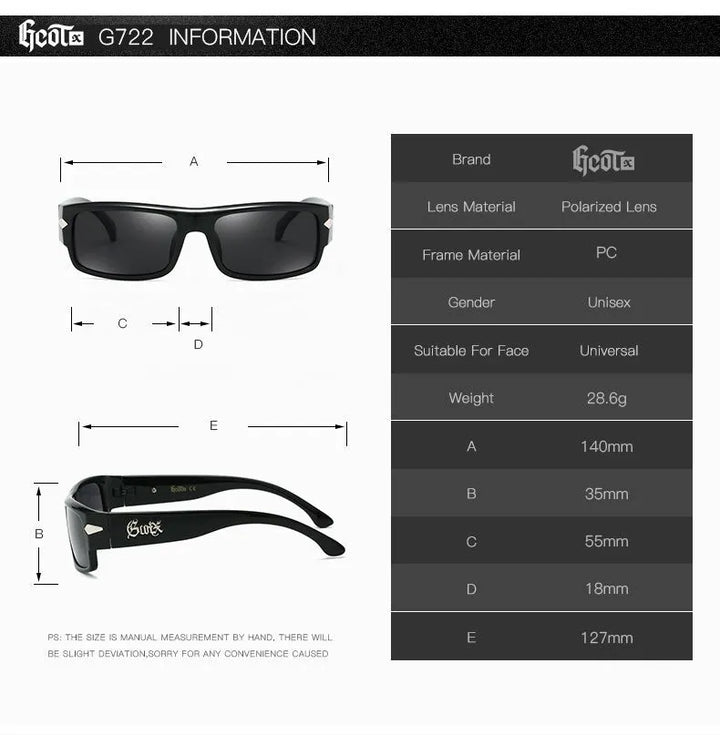  ULIKING JEWELRY SUNGLASSES Hip Hop Fashion Multicolor G722 Polarized Sunglasses 06