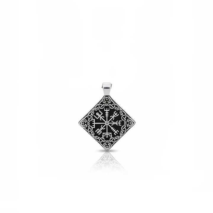 ULIKING JEWELRY PENDANTS Viking Compass  Stainless Steel Pendant Necklace 05