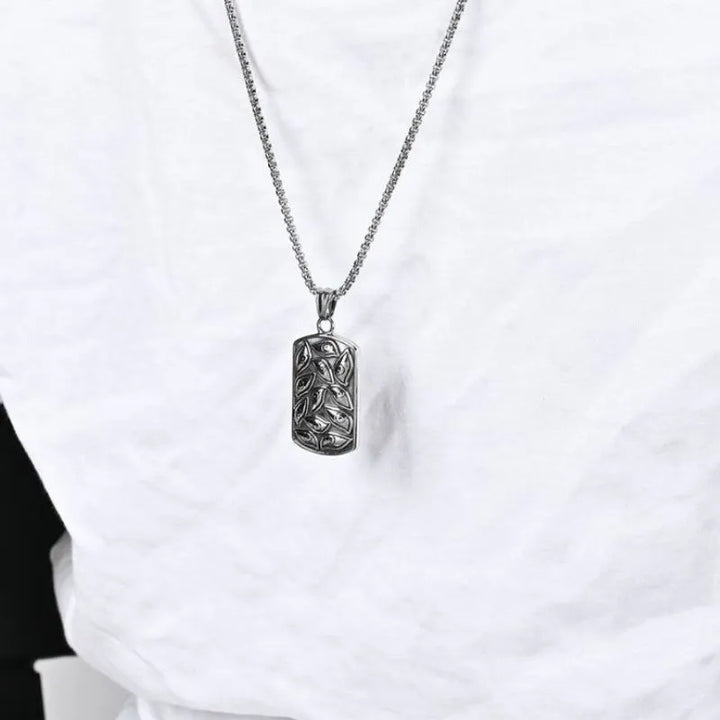  ULIKING JEWELRY PENDANTS Vintage Devil's Eye Stainless Steel Pendant  04