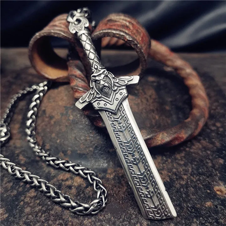  ULIKING JEWELRY PENDANTS Vintage Viking Sword Pendant 02