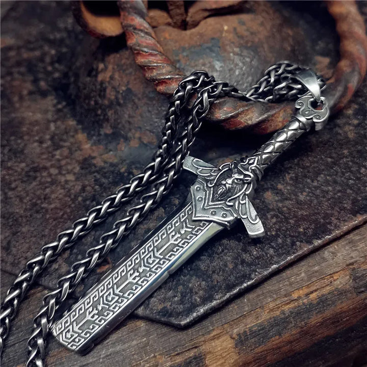  ULIKING JEWELRY PENDANTS Vintage Viking Sword Pendant 06