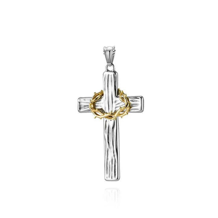  ULIKING JEWELRY PENDANTS  Vintage Wreath Cross Pendant  08