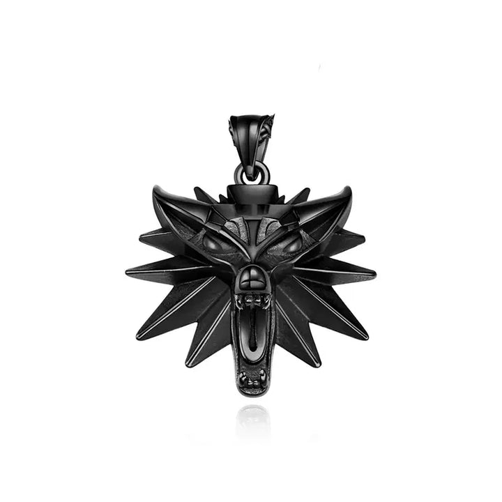  ULIKING JEWELRY PENDANTS  Witcher 3 Wolf Head Pendant  07
